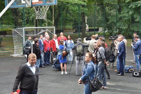Г.А Зюганов принял участие в открытии в Москве волейбольного турнира «Быстрее, выше, сильнее», посвященного Дню физкультурника