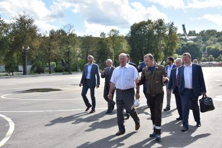 Г.А. Зюганов посетил спортивный комплекс "Лужники"