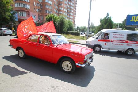 В Ростовской области прошел автопробег «С Победой!»