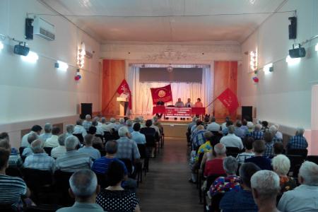 Краснодарский край. Кандидаты в депутаты Госдумы от КПРФ встретились с избирателями Усть-Лабинского района