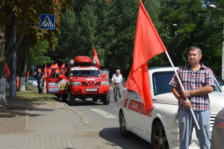 В Ростовской области состоялся автопробег с участием В.И. Бессонова
