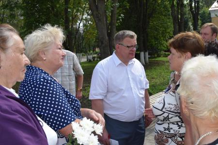 Секретарь Московского обкома КПРФ Александр Наумов провел встречи с жителями городского округа Кашира