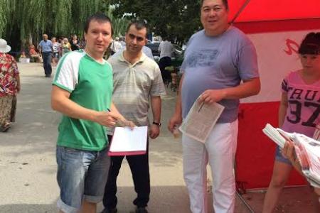 Город-герой Волгоград. Евгений Шаманаев вместе с коммунистами Волгоградской области не сбавляют темпов подготовки Народного референдума
