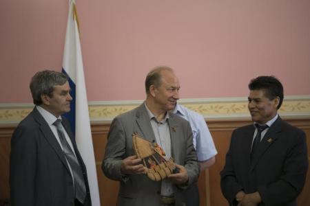 В.Ф. Рашкин встретился с боливийской делегацией