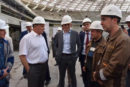 Г.А. Зюганов посетил спортивный комплекс "Лужники"