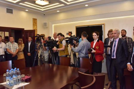 Г.А. Зюганов посетил спортивный комплекс "Лужники"