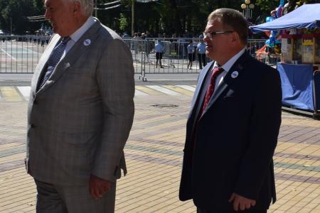 Московская область. Александр Наумов поприветствовал жителей Ступино на праздновании дня города
