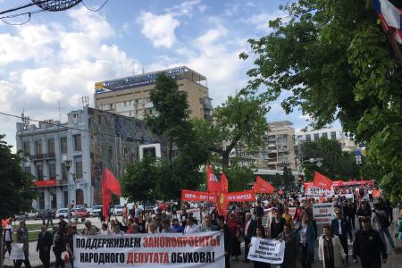 Краснодар поддерживает Обухова!
