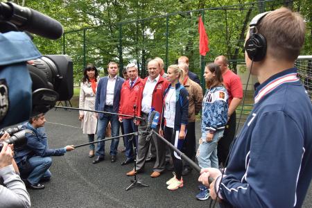 Г.А Зюганов принял участие в открытии в Москве волейбольного турнира «Быстрее, выше, сильнее», посвященного Дню физкультурника