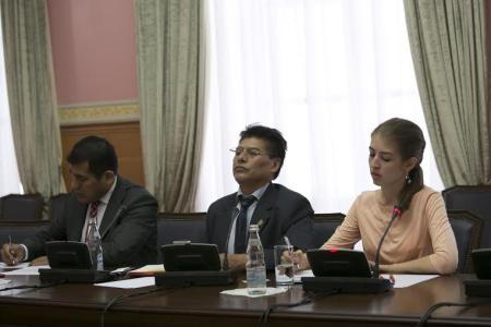 В.Ф. Рашкин встретился с боливийской делегацией