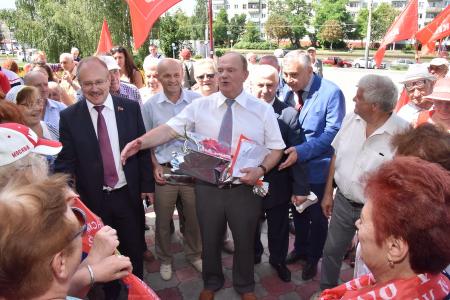 Г.А. Зюганов: Самый большой почет для меня – быть уроженцем легендарной Орловской земли