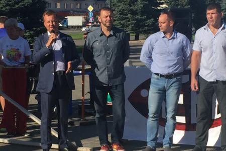 Нижегородская область. Денис Вороненков принял участие в проведении лыжероллерного марафона