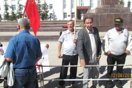 В центре Якутска прошел пикет в поддержку С.П. Обухова