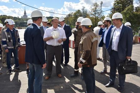 Г.А. Зюганов посетил спортивный комплекс "Лужники"