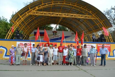 Республика Калмыкия. В Элисте прошел митинг «За честные выборы!»