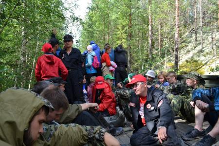 Ленинградские комсомольцы приняли участие в поисковой работе в республике Карелия 