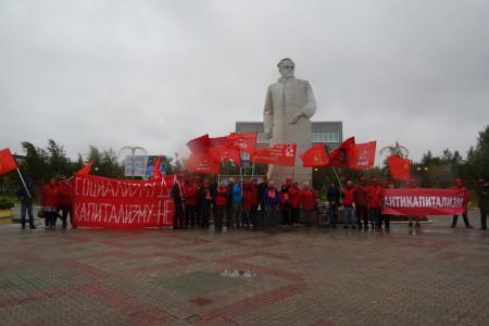 Ямало-Ненецкий автономный округ. В Муравленко состоялся молодежный марш «Антикапитализм-2016»
