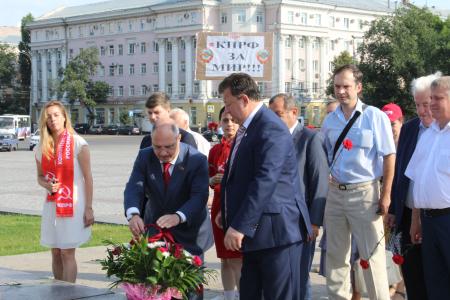В.И. Кашин посетил с рабочим визитом Воронежскую область