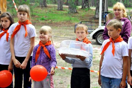 Краевой пионерский слет прошел в Егорьевском районе Алтайского края 