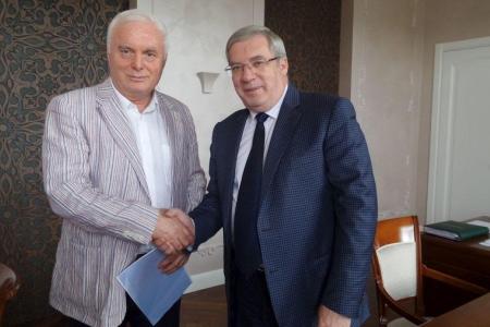 Красноярск с рабочим визитом посетил депутат фракции КПРФ Государственной Думы Михаил Берулава