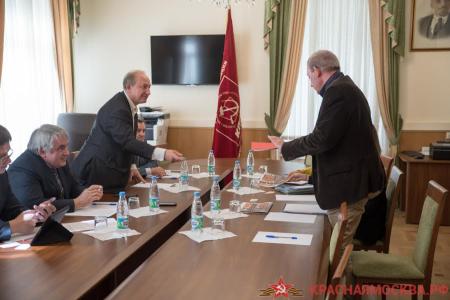 В.Ф. Рашкин встретился с международными наблюдателями ОБСЕ