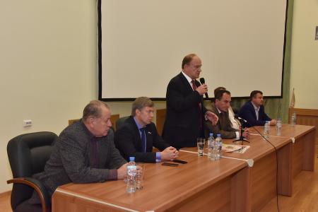 Г.А. Зюганов совершил рабочую поездку по Подмосковью
