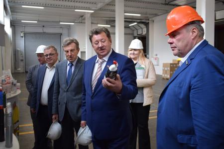 Владимир Кашин посетил с рабочим визитом подмосковный город Ступино