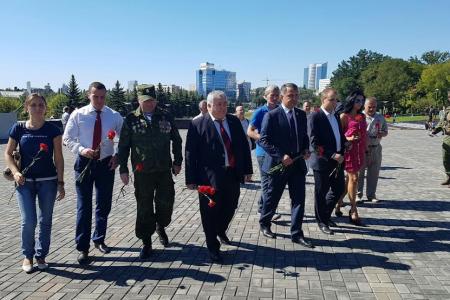 К.К. Тайсаев принял участие в чествовании ветеранов Великой Отечественной войны Донецкой Народной Республики