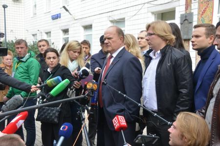 Г.А. Зюганов: Надо выполнить свой гражданский долг и дружно проголосовать!