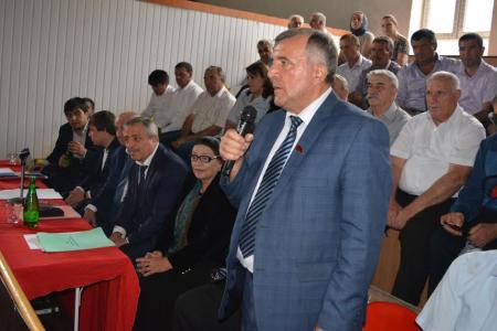 Дагестан. Состоялась встреча кандидата в депутаты Госдумы от КПРФ Махмуда Махмудова с жителями Табасаранского района