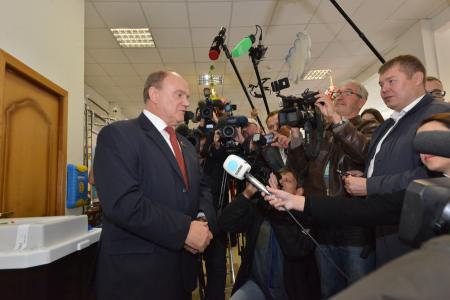 Г.А. Зюганов: Надо выполнить свой гражданский долг и дружно проголосовать!