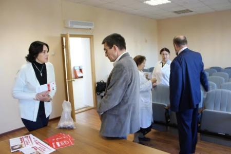 Магаданские коммунисты провели встречу с коллективом госпиталя УВД