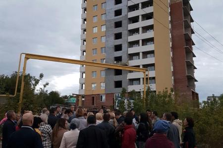 Республика Башкортостан. А.А. Ющенко встретился с обманутыми дольщиками