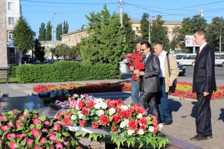 В Воронеж с рабочим визитом прибыл секретарь ЦК КПРФ М.С. Костриков