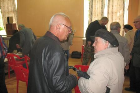 Пермский край. Кандидат в депутаты Госдумы от КПРФ Г.А. Сторожев провел встречу с избирателями Орджоникидзевского района Перми