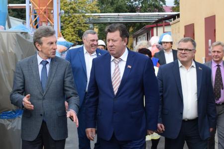 Владимир Кашин посетил с рабочим визитом подмосковный город Ступино