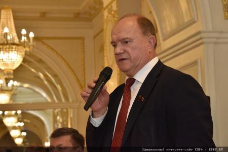 Геннадий Зюганов: «Юмор всегда помогает в трудную минуту». Видео 