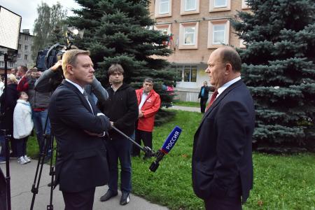 Г.А. Зюганов совершил рабочую поездку по Подмосковью