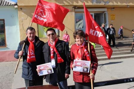 Магаданская область. Коммунисты провели агитационную работу в поселке Ола