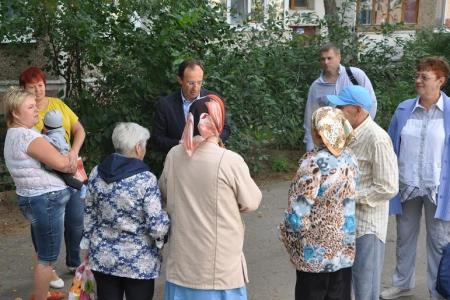 Московская область. Депутат-коммунист Виталий Фёдоров провел встречи с жителями Воскресенского района