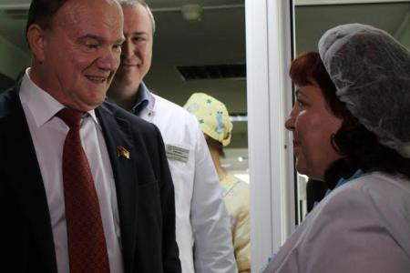 Геннадий Зюганов совершает рабочую поездку в Подмосковье