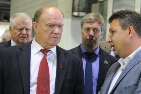 Геннадий Зюганов в подмосковном Красногорске: «Надо подниматься и идти голосовать» 