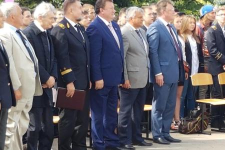 В.И.Кашин принял участие в Торжественном мероприятии «Посвящение в геологи» студентов первого курса МГРИ - РГГРУ