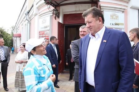 Московская область. Рабочий визит Владимира Кашина в город Серпухов и Серпуховской район