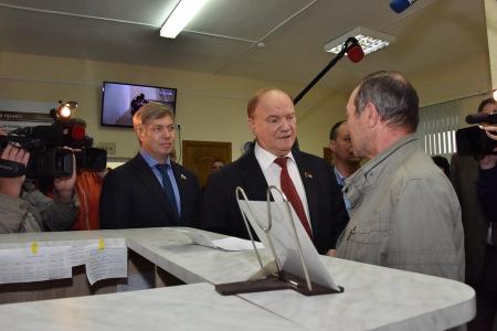 Г.А. Зюганов совершил рабочую поездку по Подмосковью