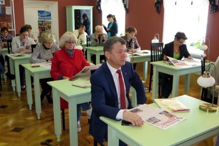 Д.Г. Новиков находится с рабочей поездкой в Оренбурге