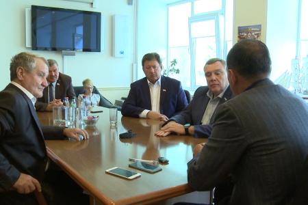 Московская область. Рабочий визит Владимира Кашина в город Серпухов и Серпуховской район