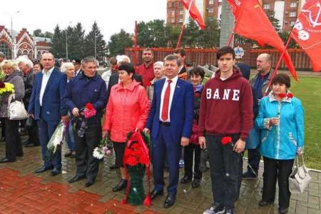 Д.Г. Новиков в Благовещенске принял участие в праздновании 71-й годовщины Победы над милитаристской Японией
