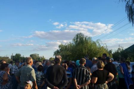 Волгоградская область. Депутат-коммунист Евгений Шаманаев провел встречу с жителями села Червлёное