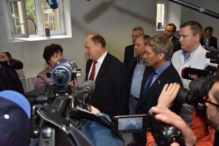 Г.А. Зюганов совершил рабочую поездку по Подмосковью